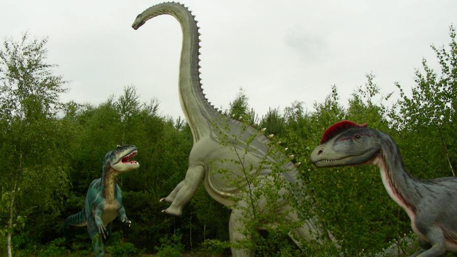 dinosaurier däggdjur förhistoriska djur av istidens modell verkstad 01